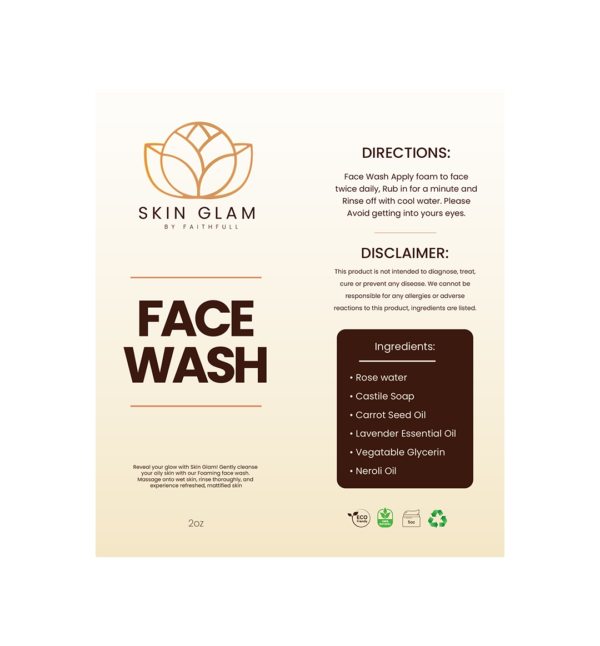 Soothing Facial Wash - "For Normal to Dry Skin" - Image 2