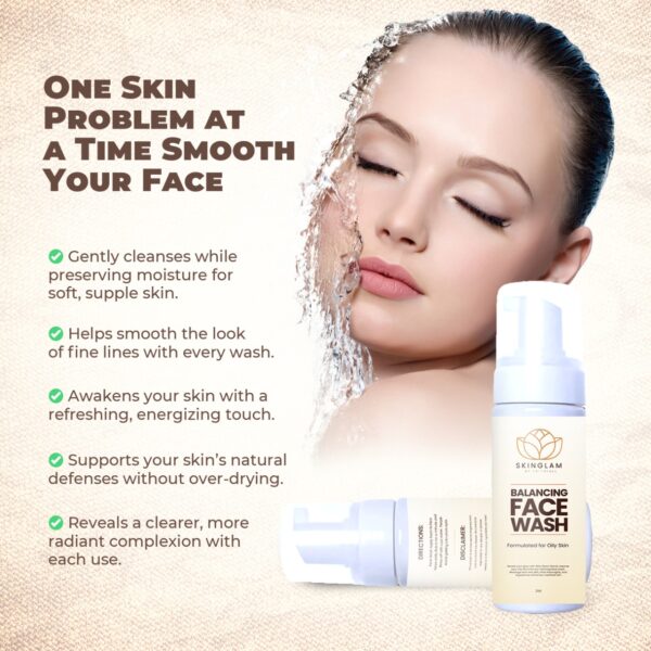 Balancing Face Wash - "Formulated for Oily Skin" - Image 3