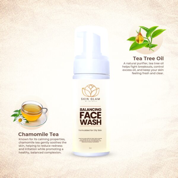Balancing Face Wash - "Formulated for Oily Skin" - Image 2